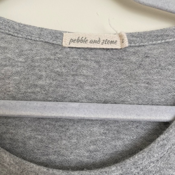 Lace Up Grey Sweater 🌚 - Picture 3 of 3